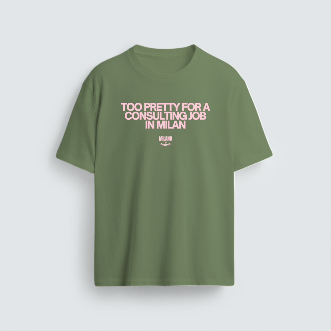 TOO PRETTY FOR A CONSULTING JOB