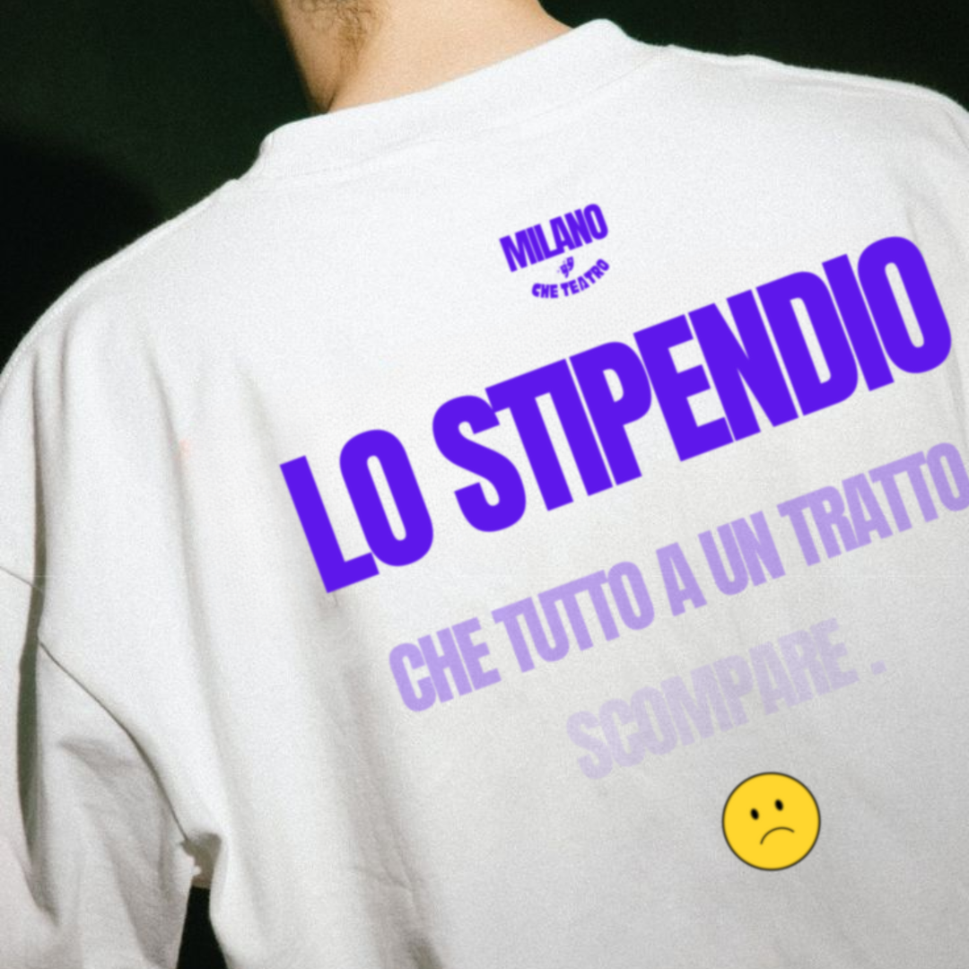 LO STIPENDIO, CHE TUTTO A UN TRATTO...
